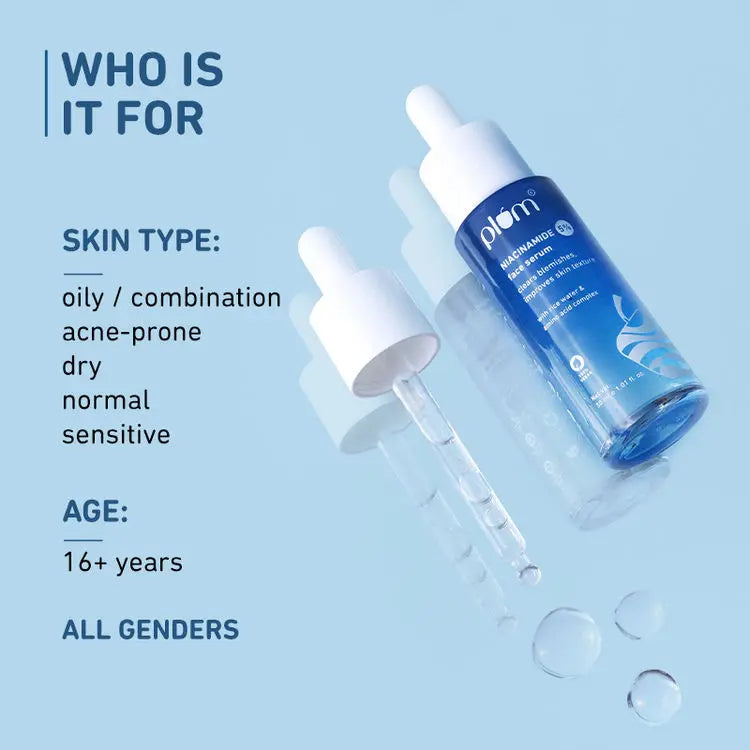 Plum 5% Niacinamide Face Serum – Clearer, Smoother Skin Naturally