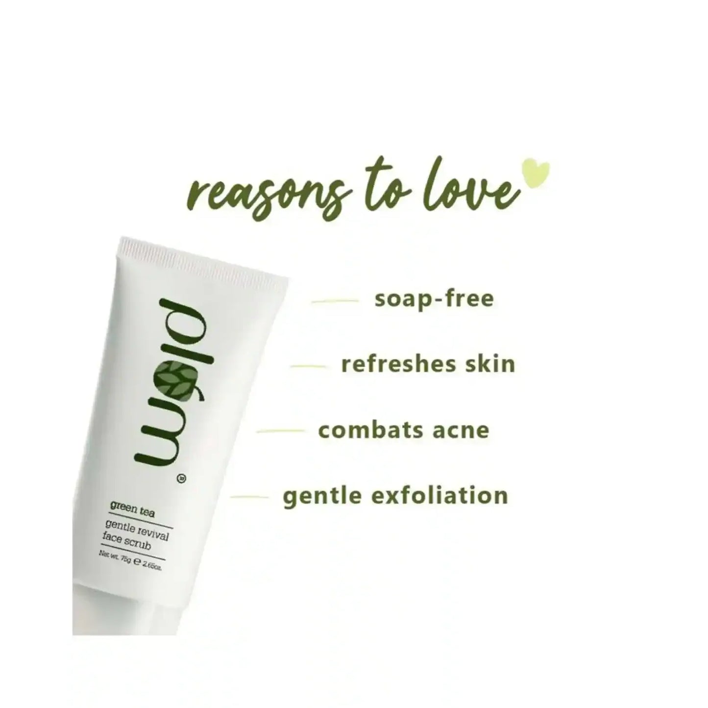 Plum Green Tea Gentle Revival Face Scrub