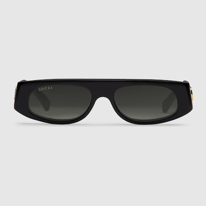 Gucci Geometric Shaped Frame Sunglass