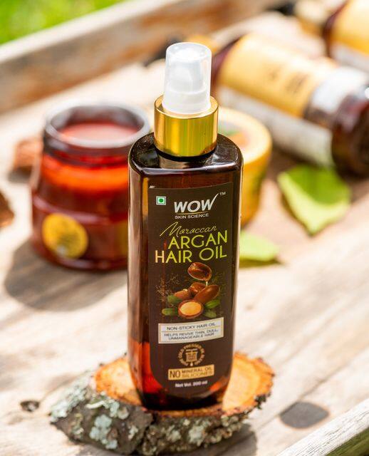 WOW Skin Science Moroccan Argan Hair Oil