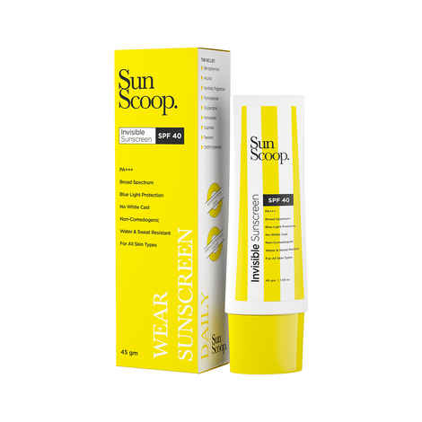 Sun Scoop Invisible Sunscreen SPF 40